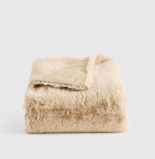 Luxe Faux Fur Throw