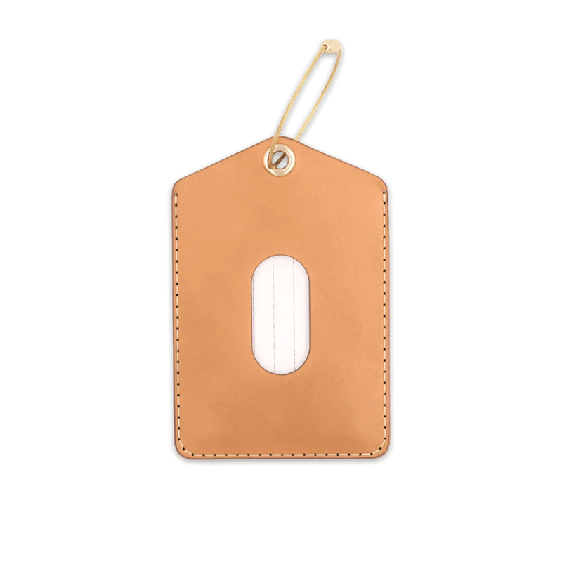 Leather Luggage Tag