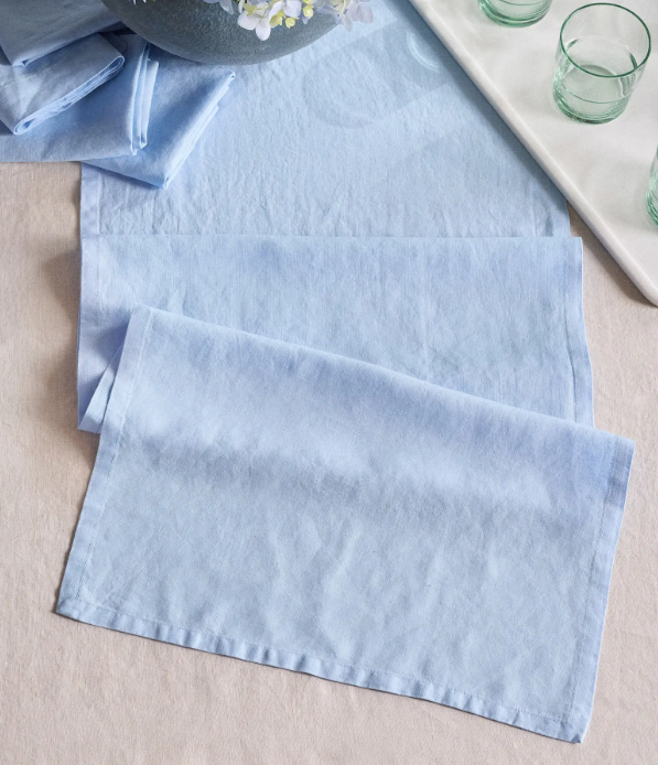 European Linen Table Runner
