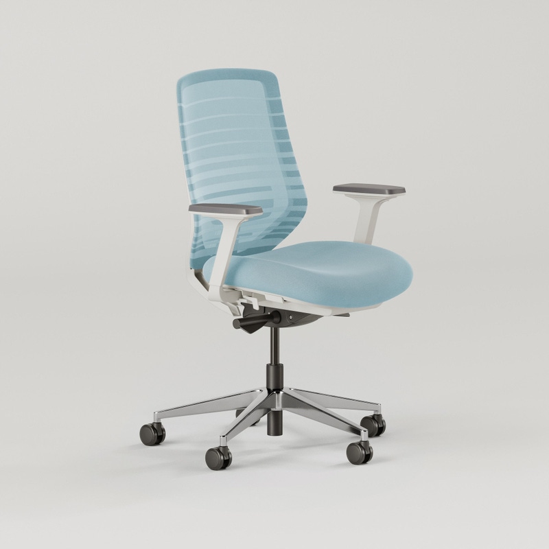 Ergonomic Chair | Light Blue