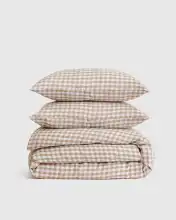 European Linen Duvet Cover Set, Queen