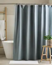 European Linen Shower Curtain