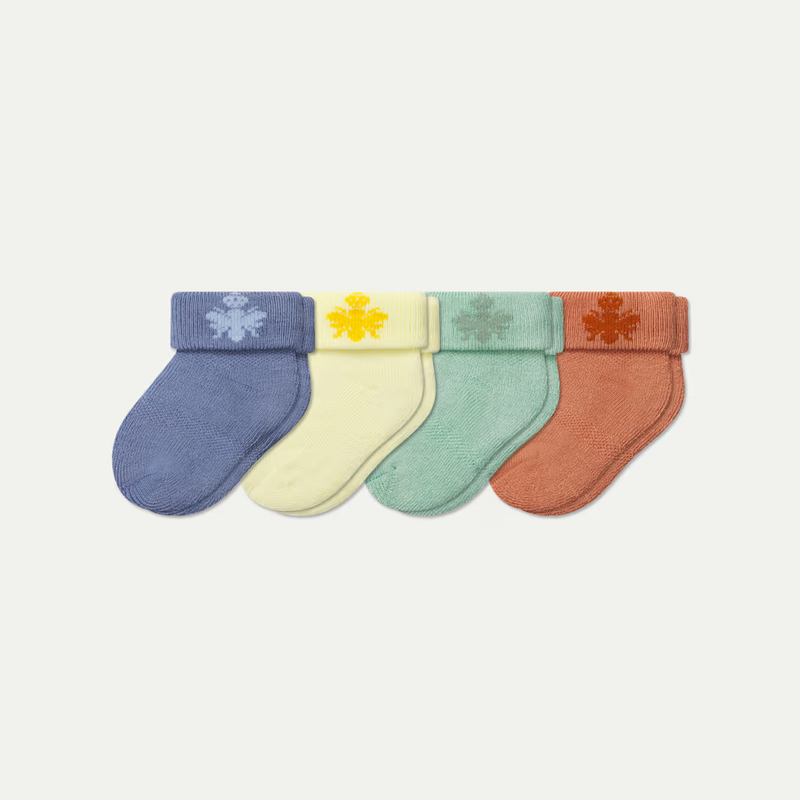 Baby Socks 4-Pack (0-6 Months)