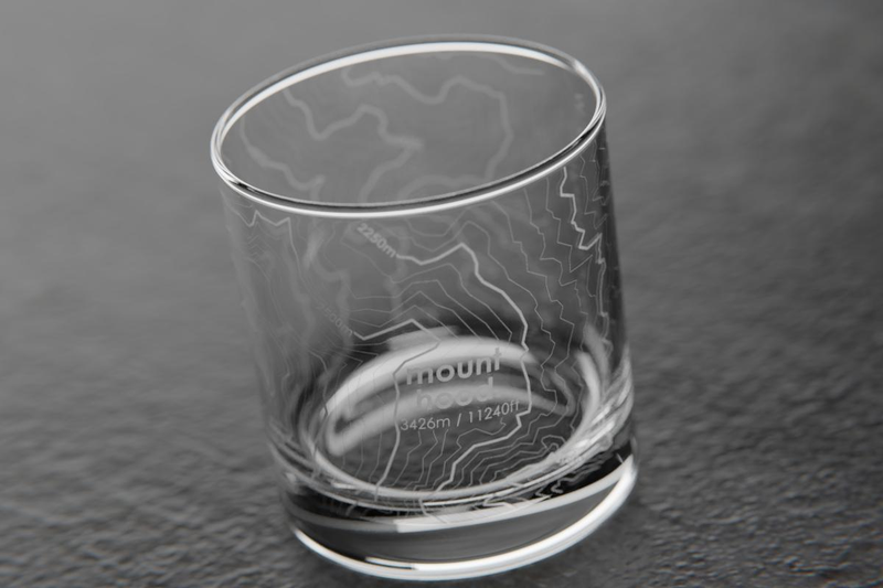 Topography Maps Rocks Glass