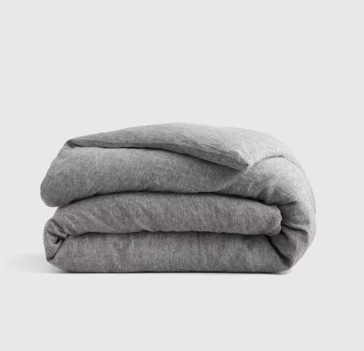 European Linen Duvet Cover, Queen