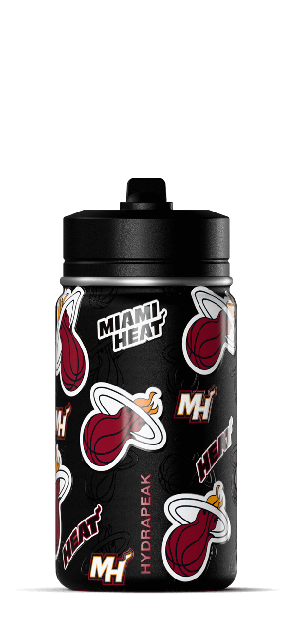 NBA 14oz Kids Water Bottle with Straw Lid