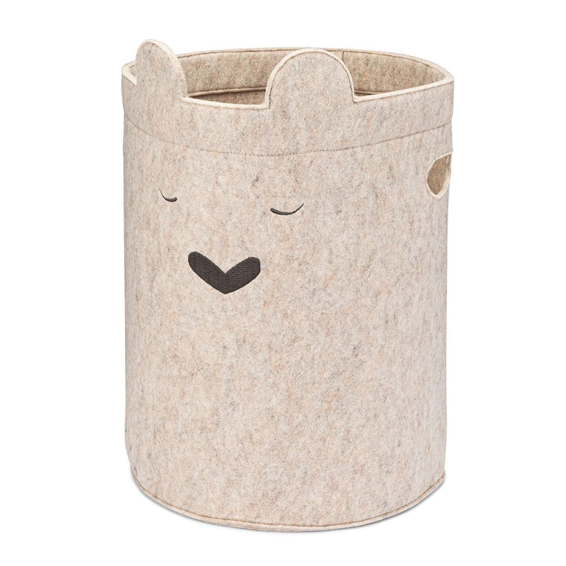 Bear Felt Laundry Hamper