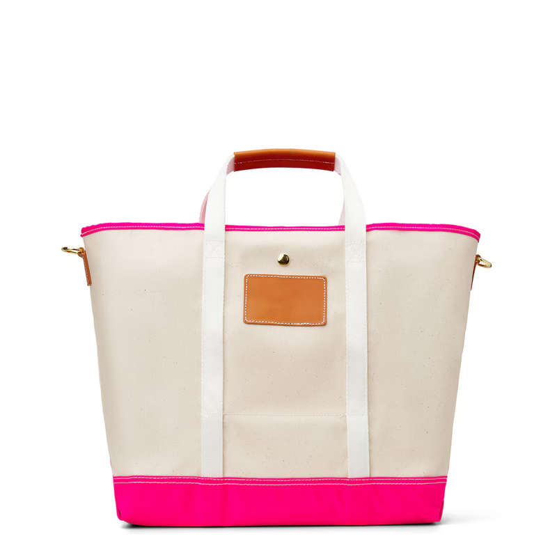 Monogrammed Kennedy Canvas Tote