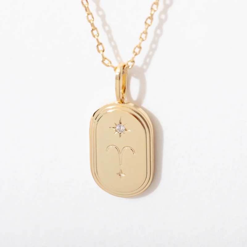 Zodiac Pendant Necklace