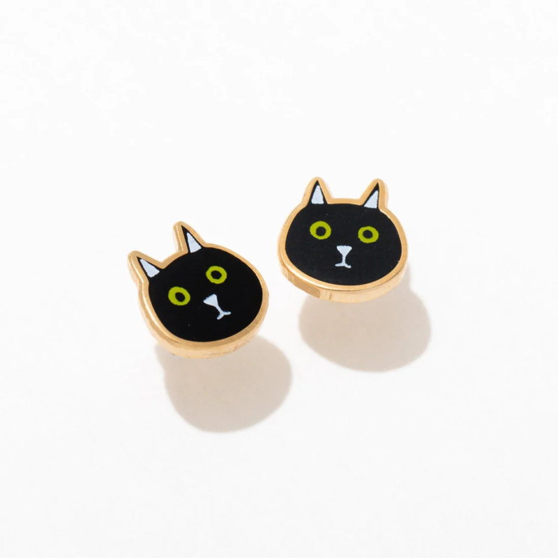 Cat Studs | Black