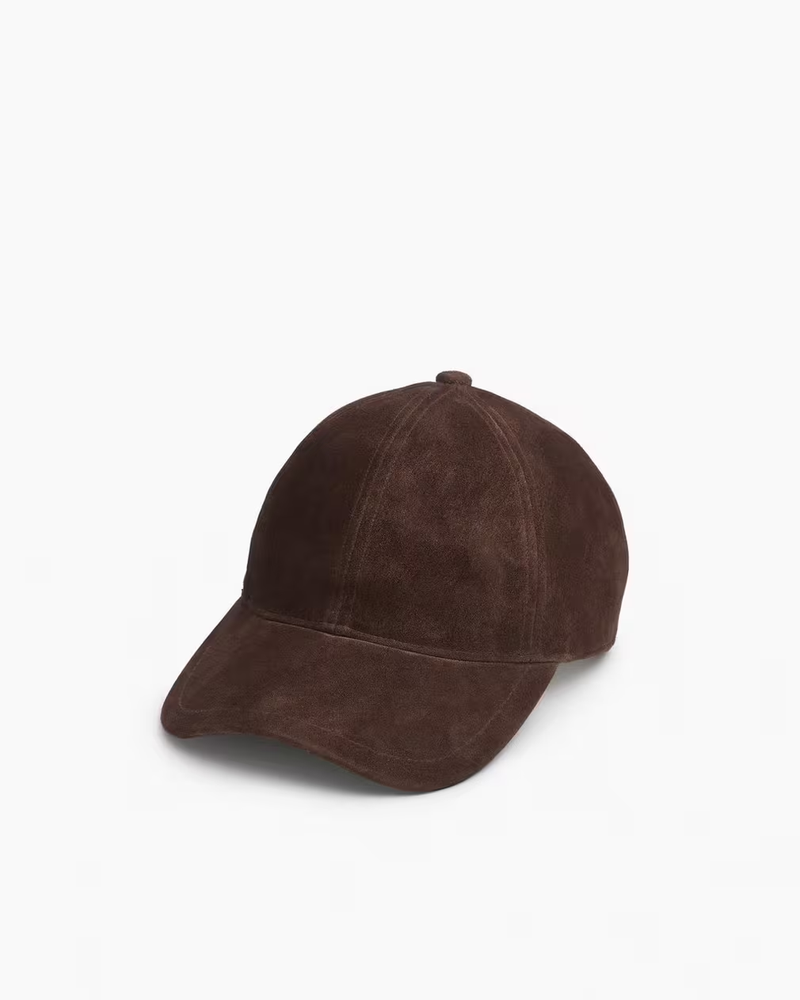 Harlow Suede Baseball Cap