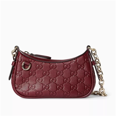 GG Emblem Mini Shoulder Bag