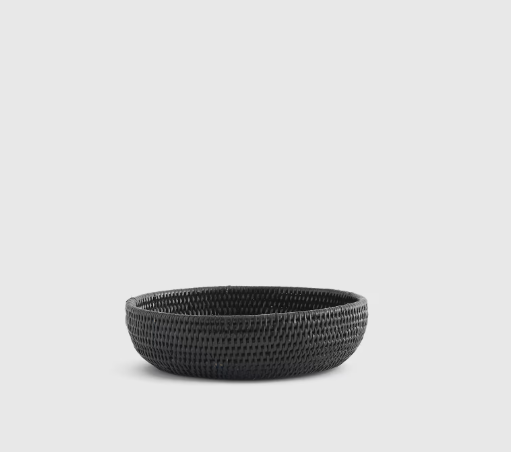 Handwoven Rattan Bowl