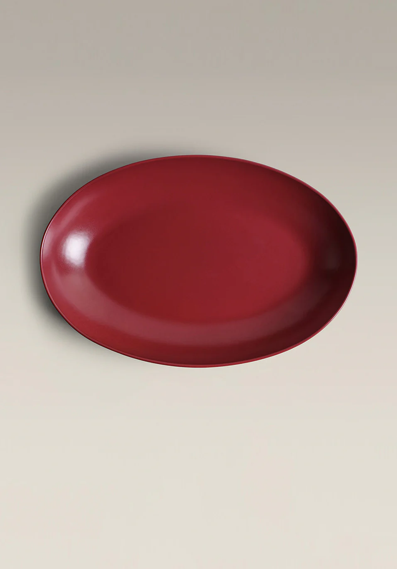 Oval Low Serving Bowl