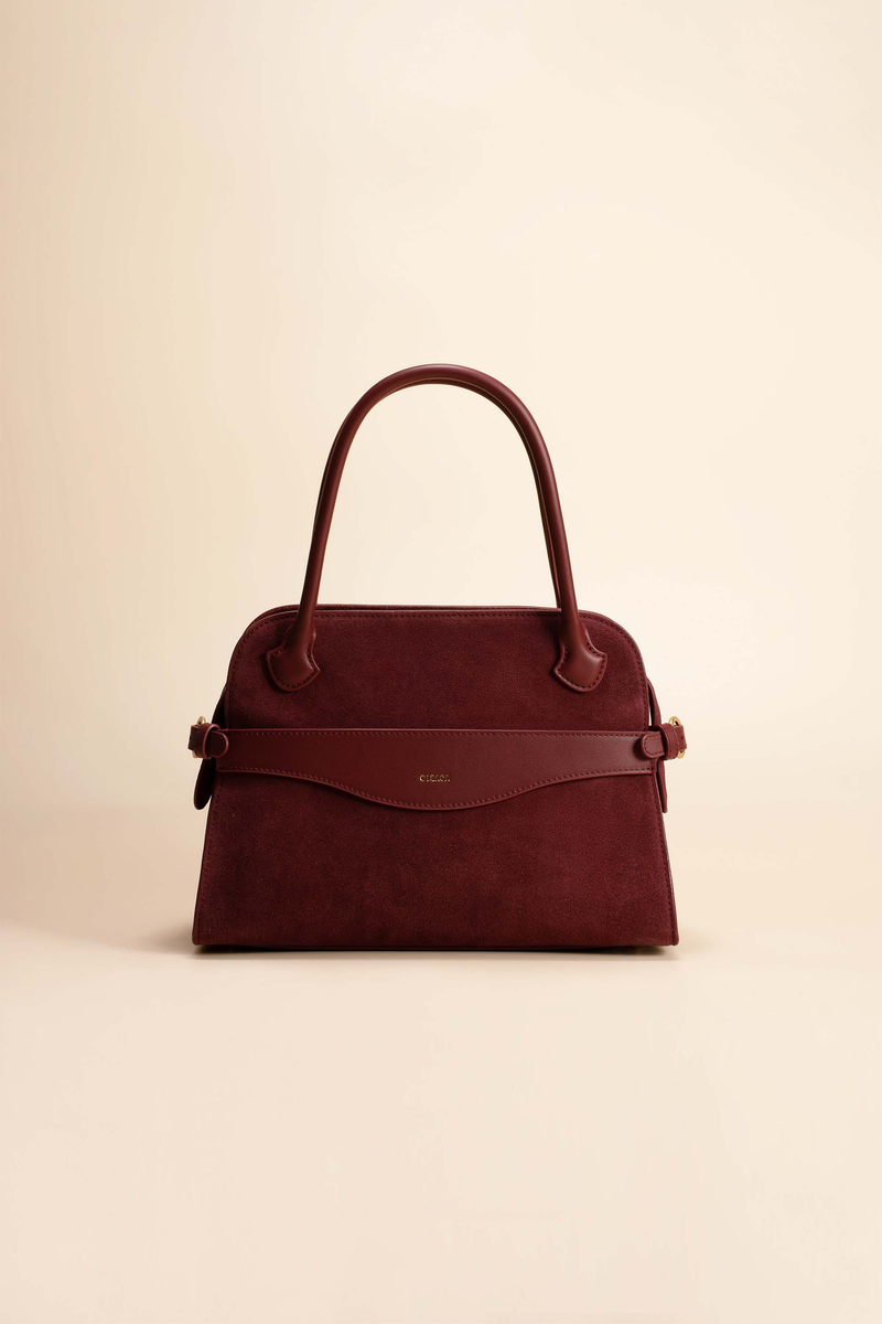 Mini Coast Leather Portfolio Satchel