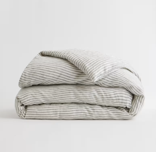 European Linen Duvet Cover, Queen