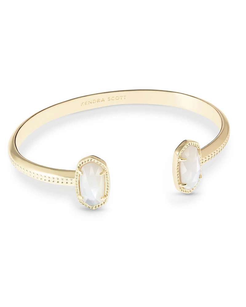 Elton Cuff Bracelet | Ivory Mother of Pearl