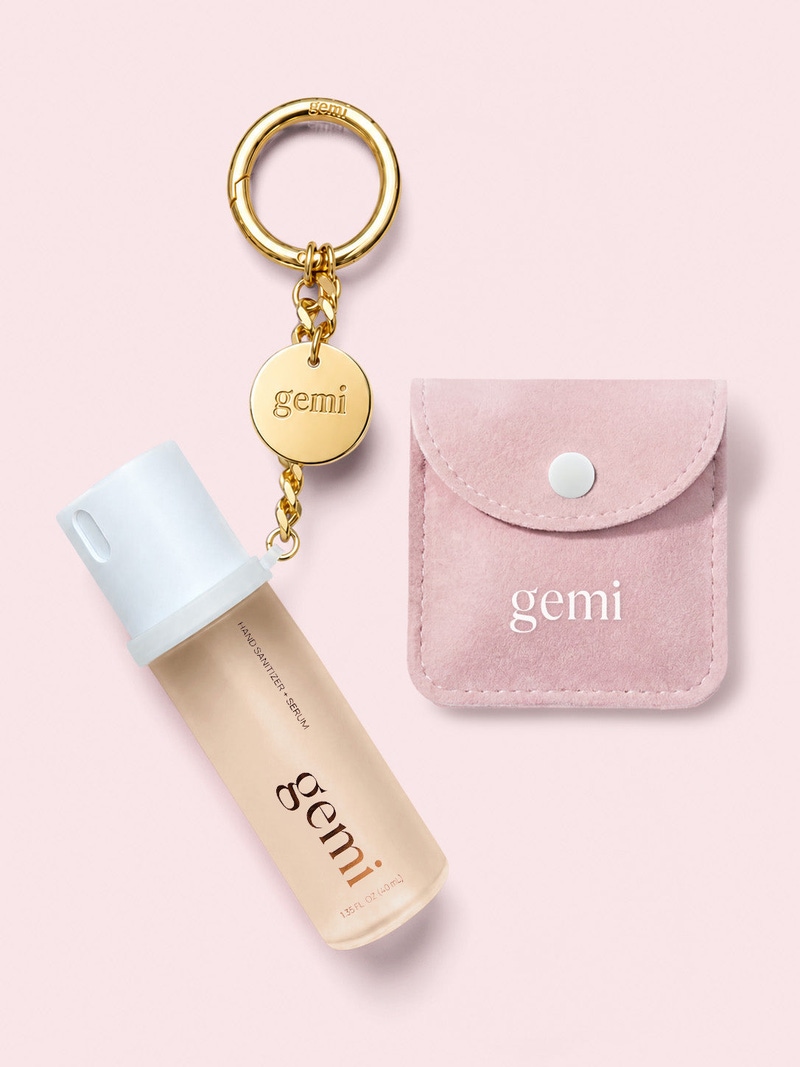 Hand sanitizer + Serum™ With Key Ring Set