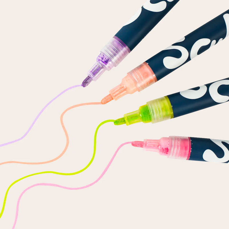 Acrylic Paint Pen 4-Pack