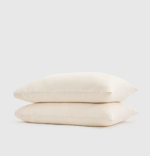 European Linen Pillowcase Set, Queen/Standard