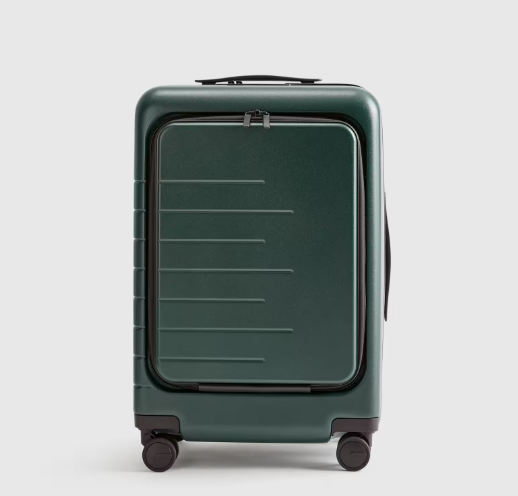 Front Pocket Carry On Hard Shell Suitcase 21"