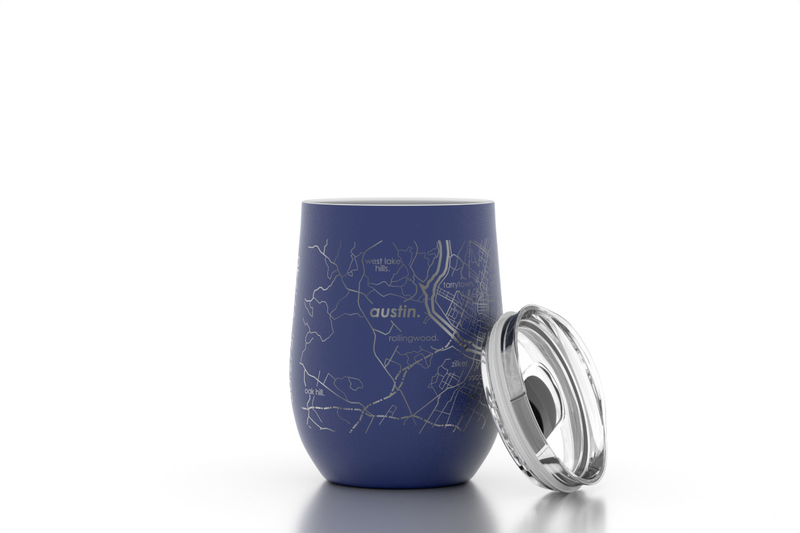 Home Town Maps Wine Tumbler