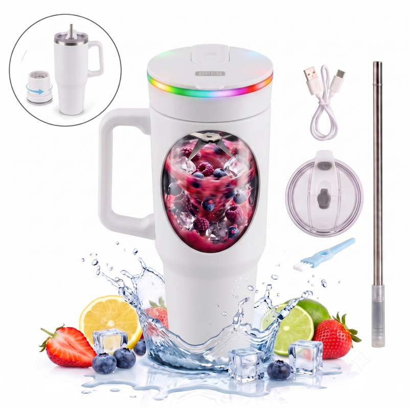 BLENDi Steel 180W Insulated Portable Blender 21oz