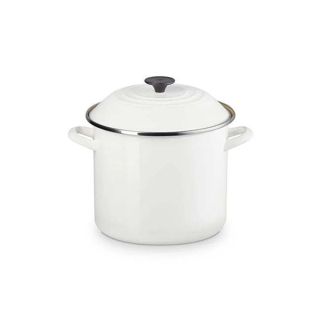 10 QT Stockpot | White