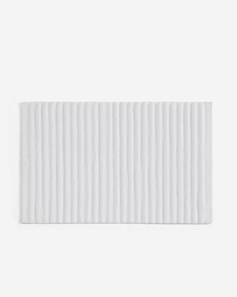 Turkish Cotton Rib Bath Mat