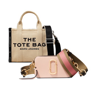 Sand Tote & Rose Multi Snapshot