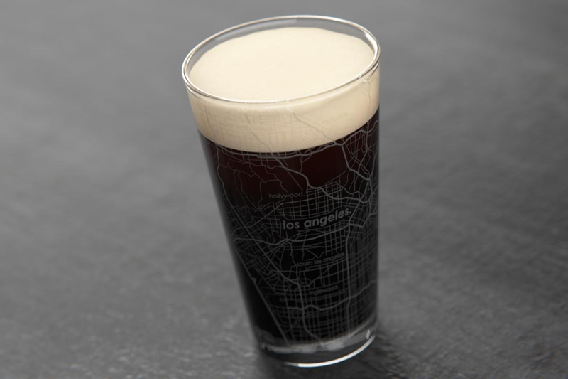 Home Town Maps Pint Glass