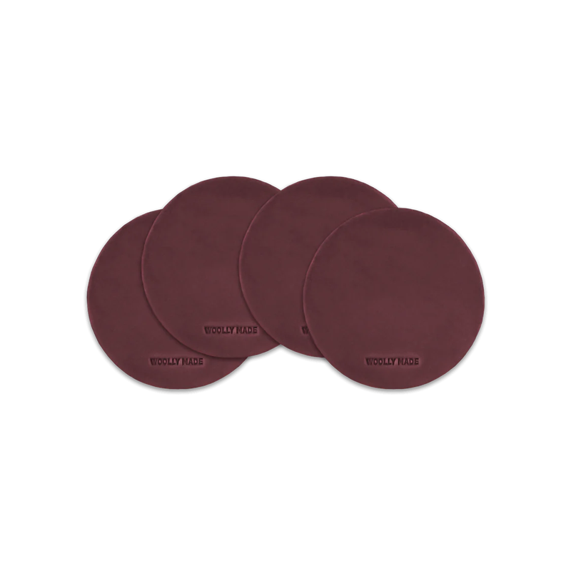 Leather Coaster Set of 4