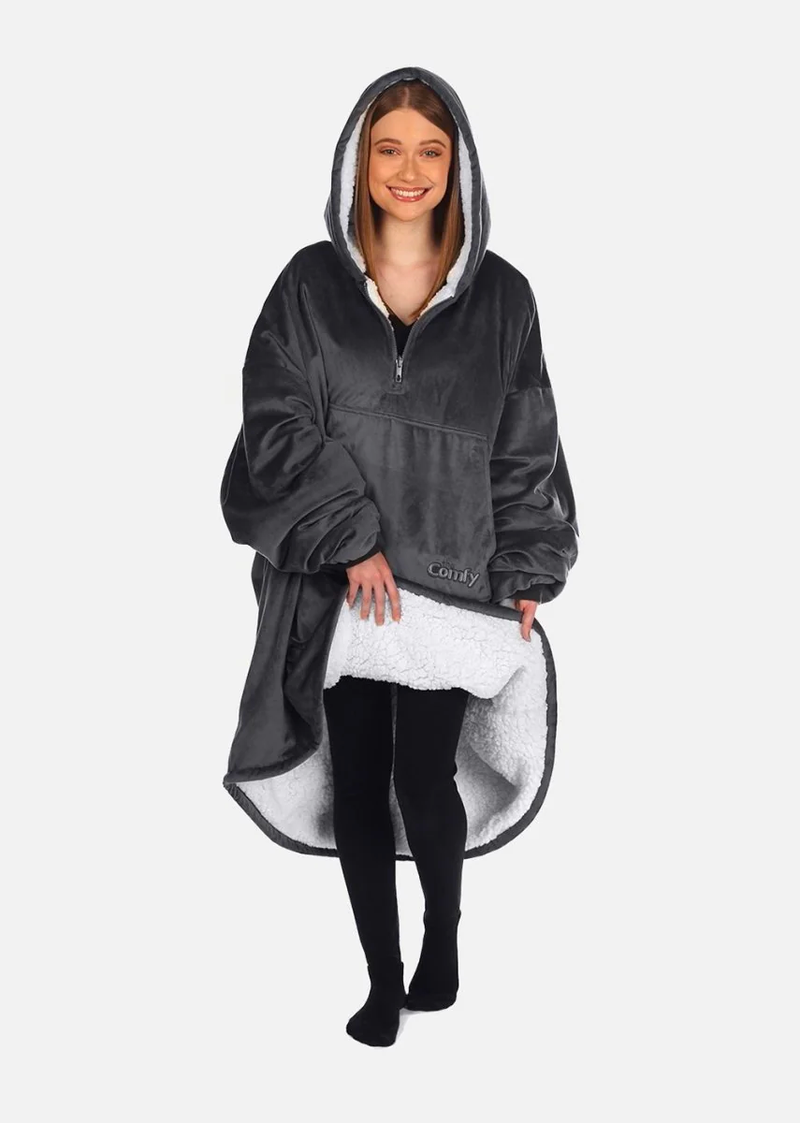 The Comfy Original Quarter Zip Wearable Blanket