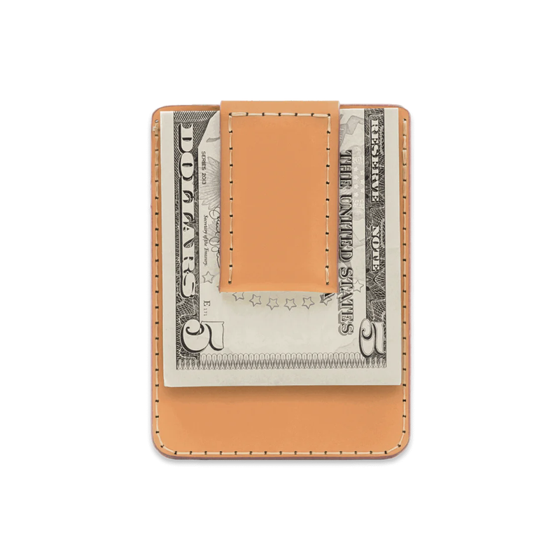 Leather Money Clip Wallet