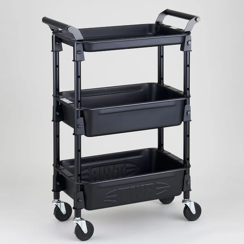 Three-Tier Rolling Cart
