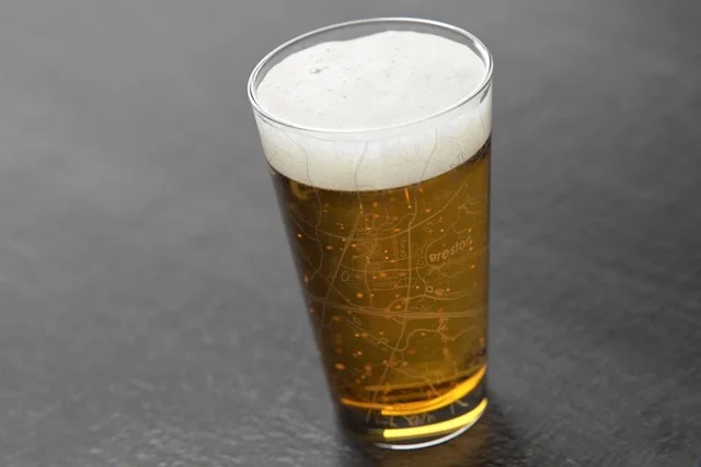 Home Town Maps Pint Glass