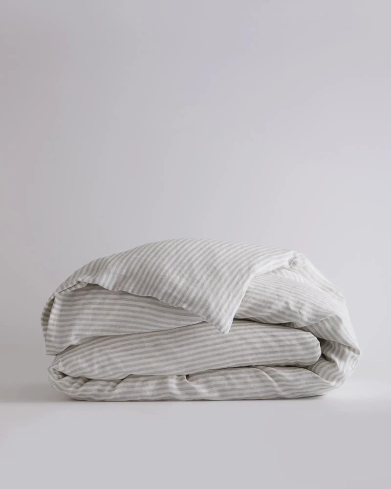 European Linen Duvet Cover, Queen