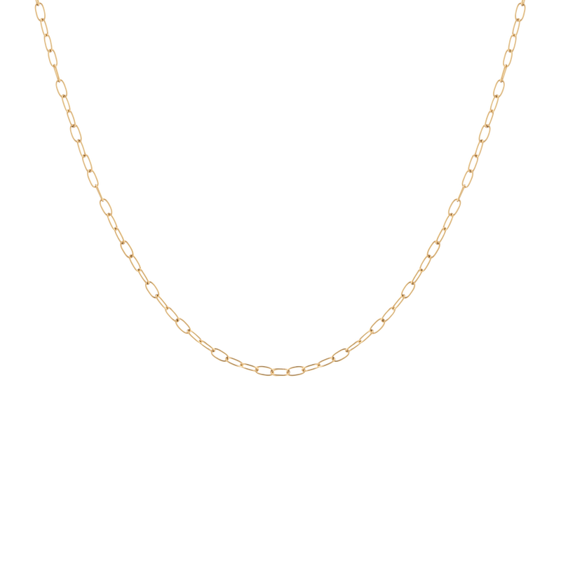 Unbreakable Mini Paperclip Chain Necklace