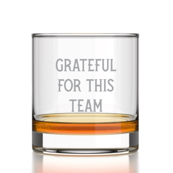 Grateful Rocks Glass