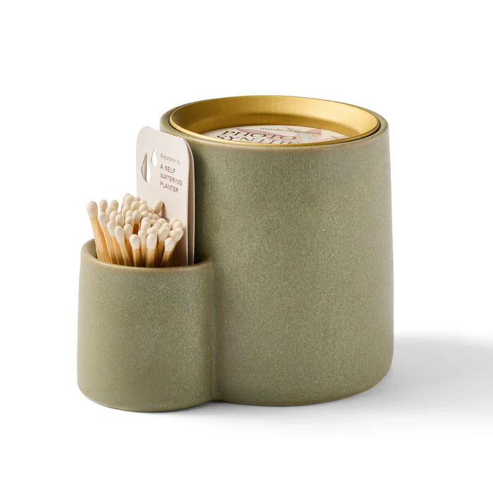 Ember Earth Candle + Planter