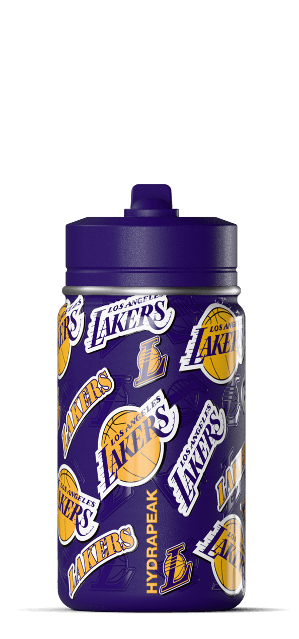NBA 14oz Kids Water Bottle with Straw Lid