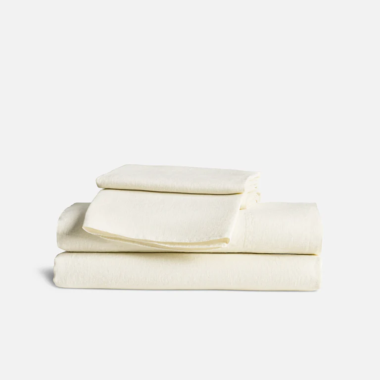 Washed European Linen Core Sheet Set, King