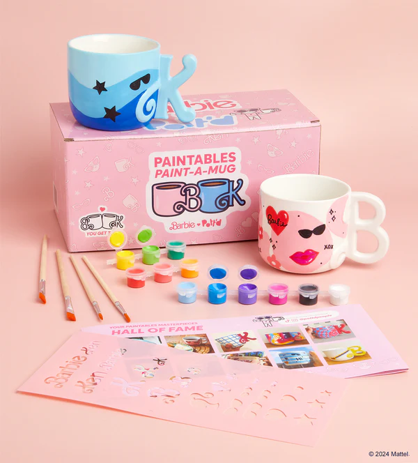 Barbie x Pott'd Paintable Mug Set