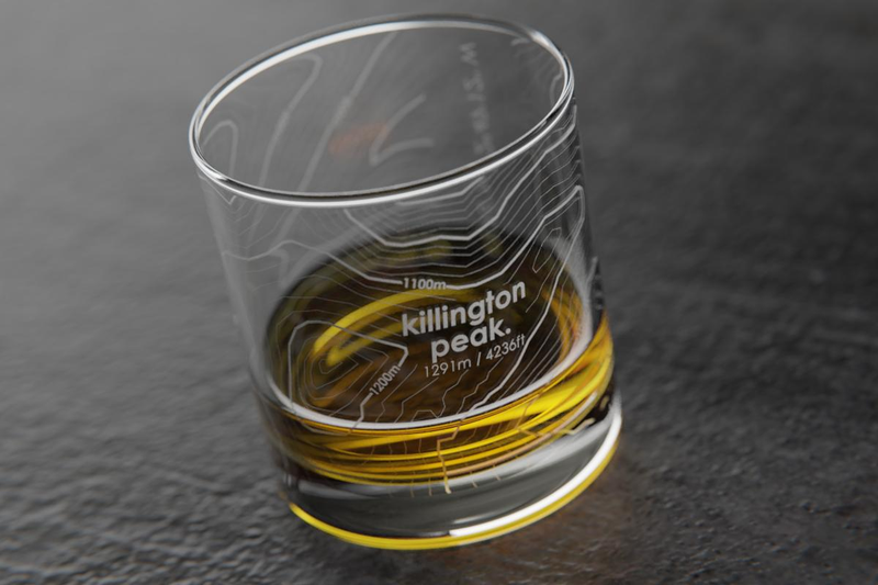 Topography Maps Rocks Glass