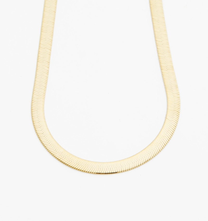 Herringbone Chain Necklace 4mm