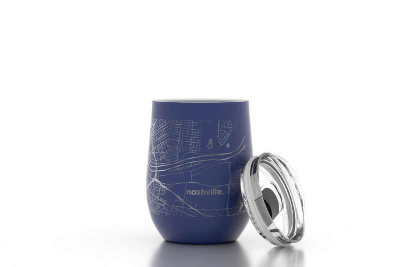 Home Town Maps Wine Tumbler
