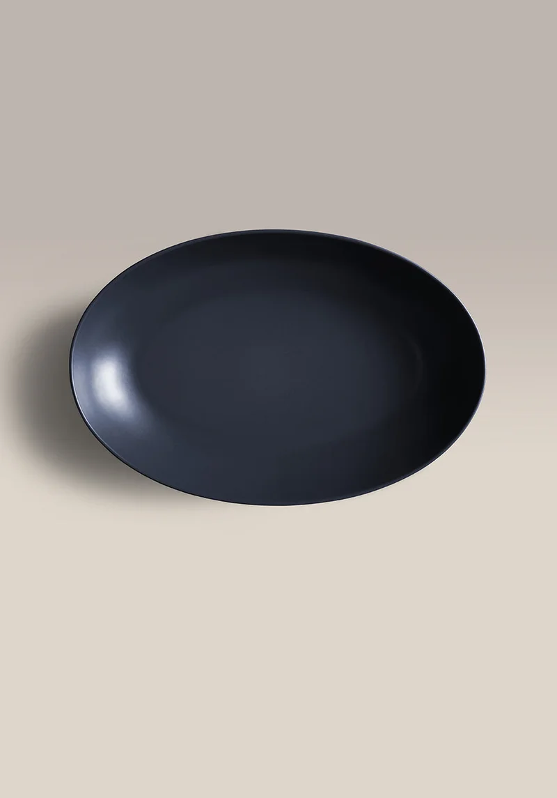 Oval Low Serving Bowl