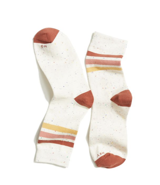 Oatmeal Neps Sunset Stripe