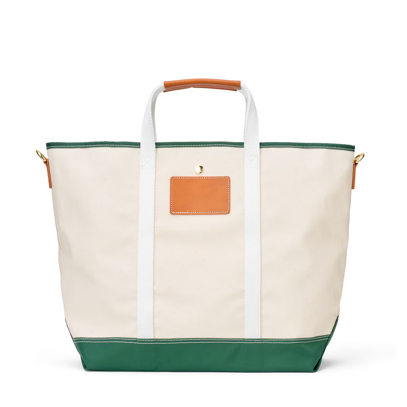 Monogrammed Kennedy Canvas Tote
