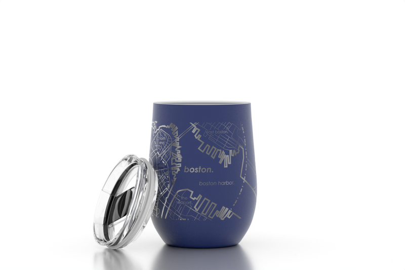 Home Town Maps Wine Tumbler